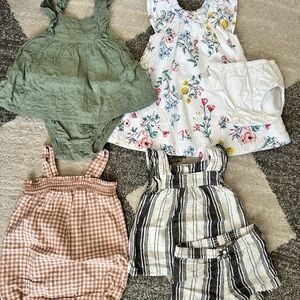 Baby Girl Carters Summer Bundle 9-12 months